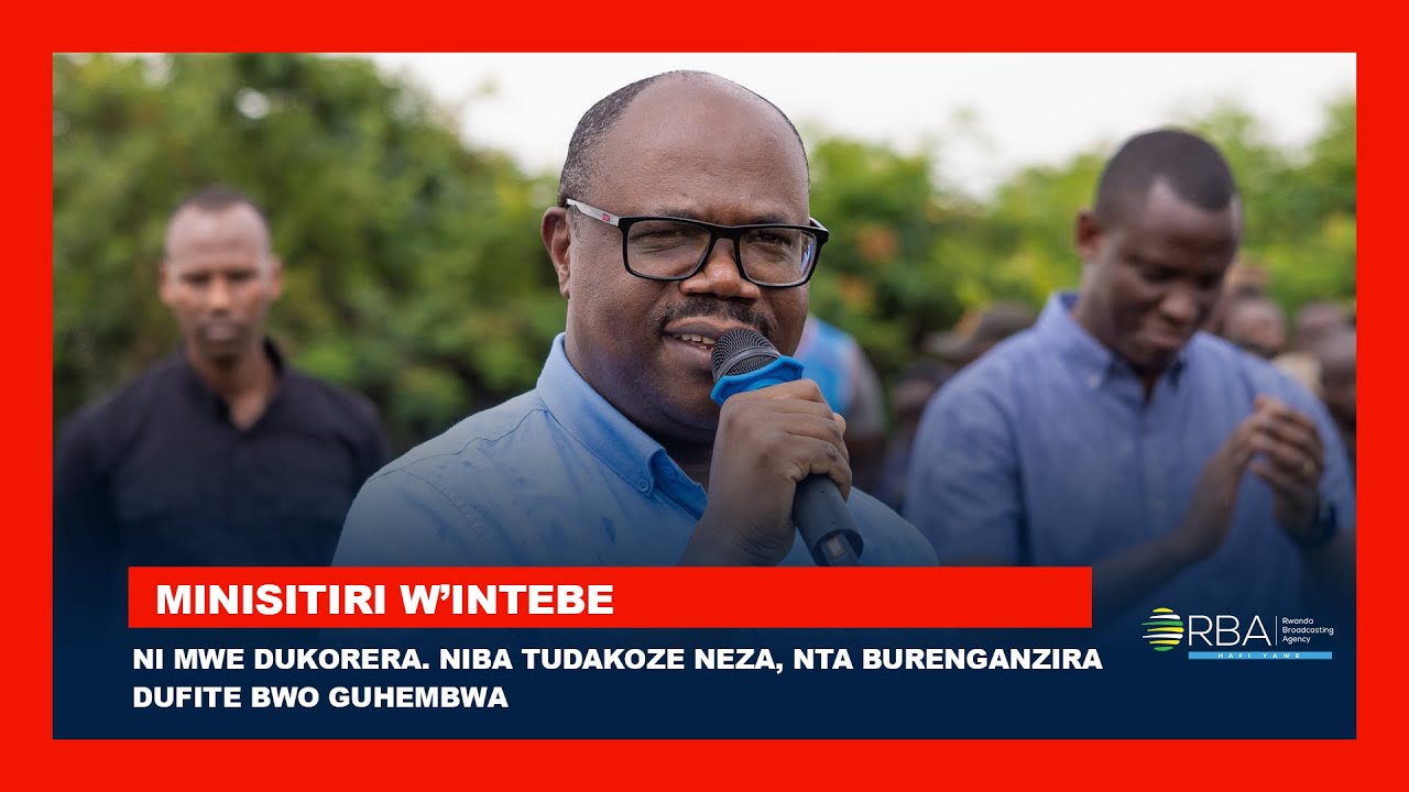 Ni mwe dukorera. Niba tudakoze neza, nta burenganzira dufite bwo guhembwa - Dr. Nsengiyumva