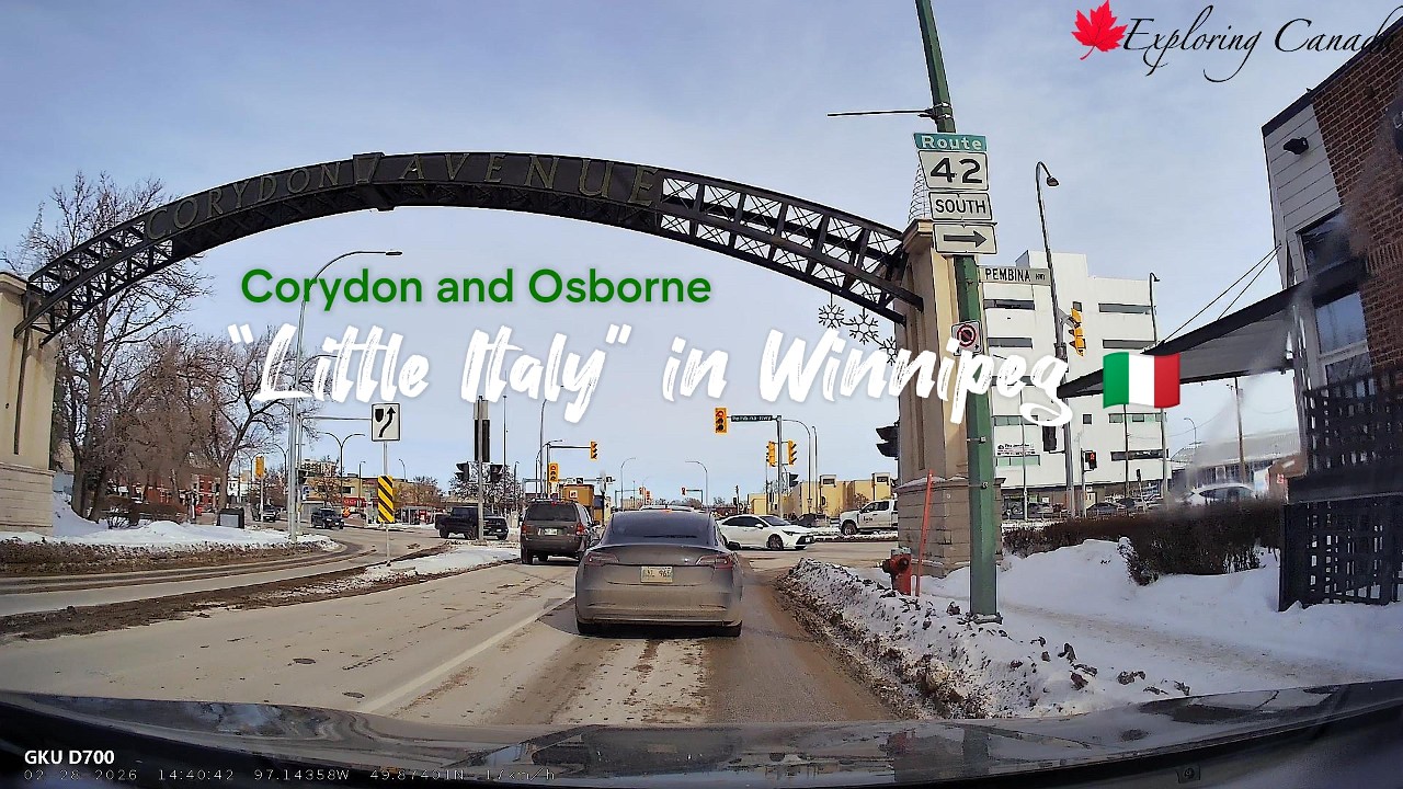 Winnipeg | Corydon & Osborne—where Little Italy meets city vibes | 4K