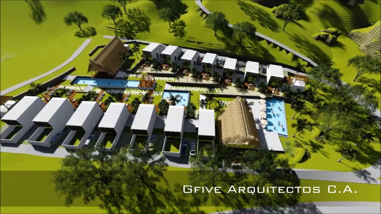 GFIVE ARQUITECTOS - Parque Nivaldito, Posadas Playa de Uva. Venezuela
