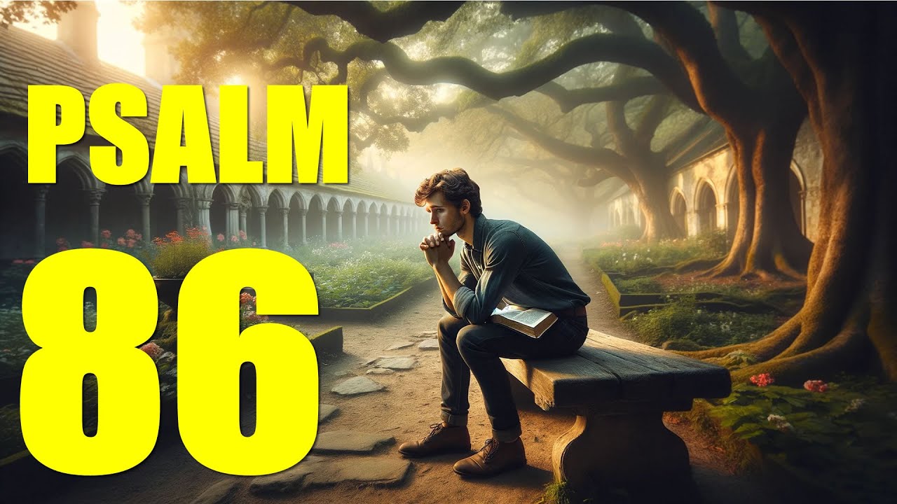 Psalm 86 Reading: A Prayer of David (With words - KJV)