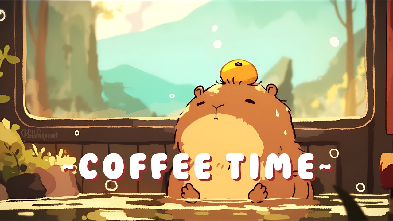 Capybara Music Lab | Chill Beats to Help You Relax 🦫 🎮 ☕