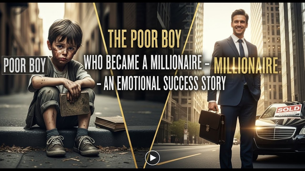 : &ldquo;The Poor Boy Who Became a Millionaire &ndash; An Emotional Success Story&rdquo;