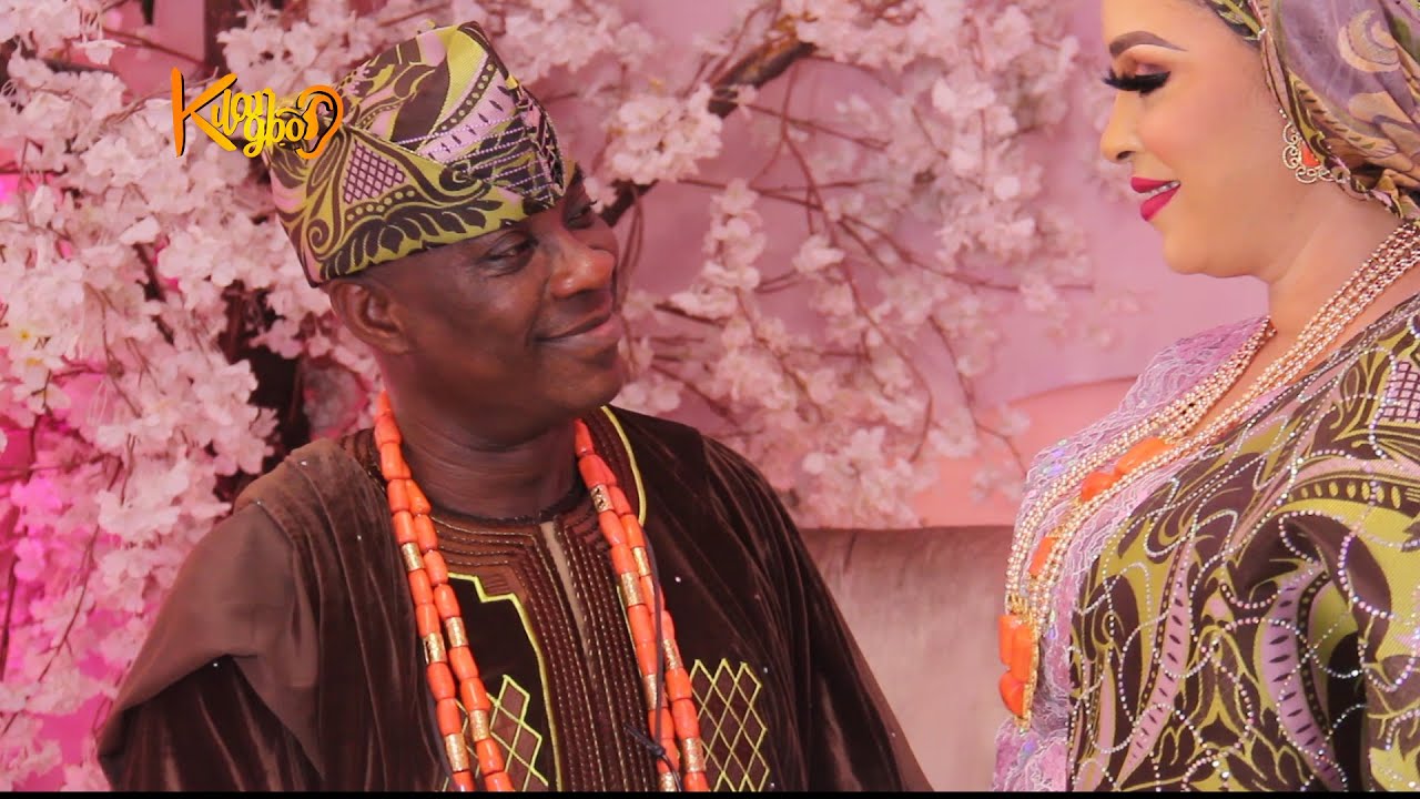 King Wasiu Ayinde Marshal And His Beautiful Wife Emmanuella Aderopo's Traditional Wedding