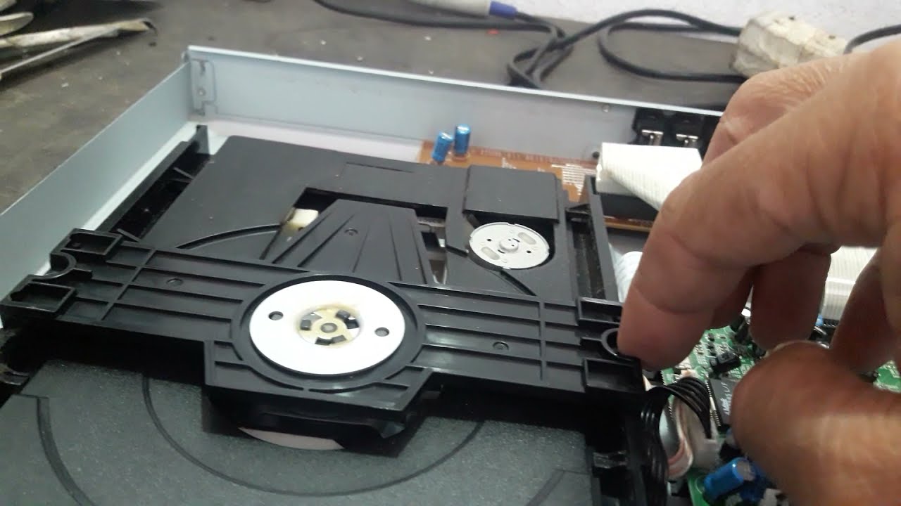 dvd não abre a gaveta como resolver