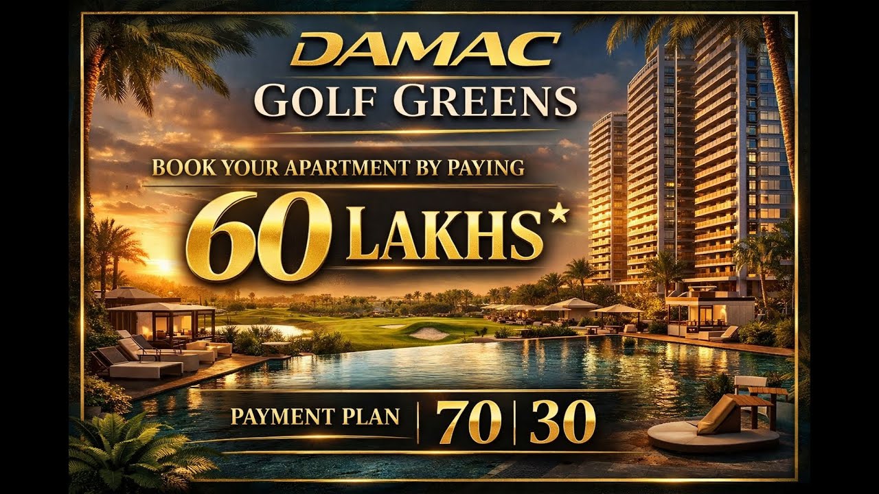 Golf Greens Tower 2 Launch I DAMAC PropertiesCall or WhatsApp us now:+971542183224