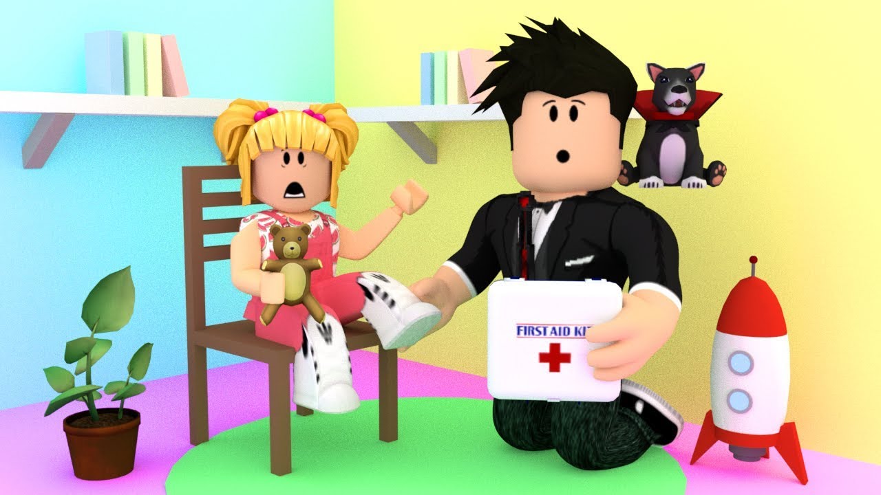 ELA MACHUCOU O PEZINHO NO PARQUINHO | Roblox - Bloxburg