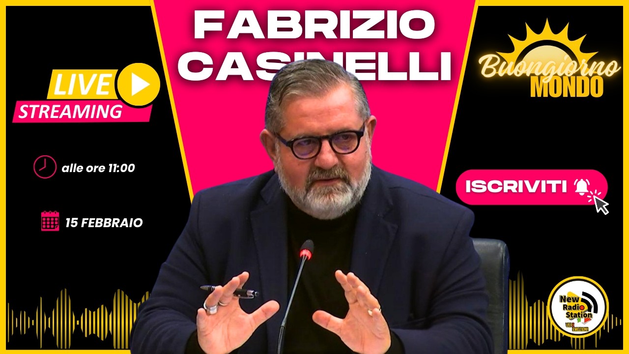 Fabrizio Casinelli a New Radio Station | Direttore Comunicazione RAI