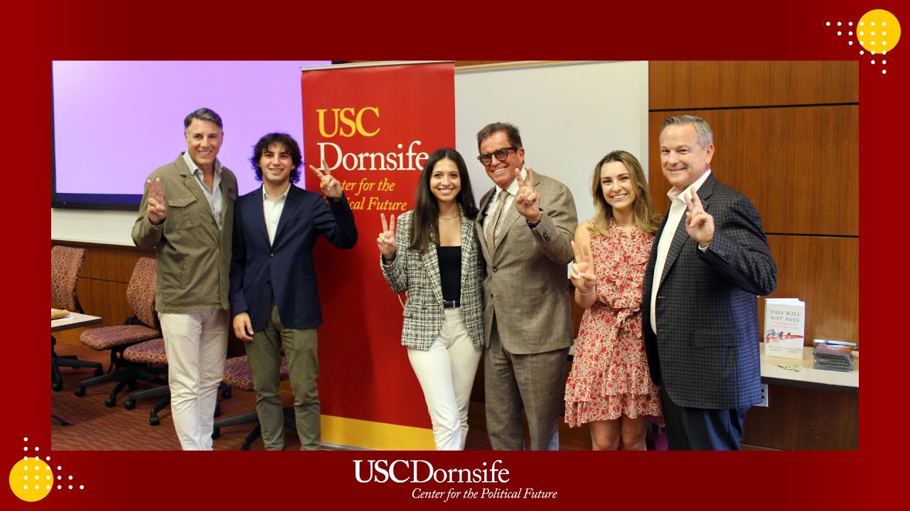 USC Trojan Family Weekend- Trojan Families in Politics: Reflections on Public Service 10/7/2022