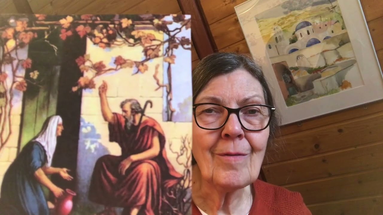 Børnenes Bibelhistorie Kapitel 85a  Olien, enken og Elisa