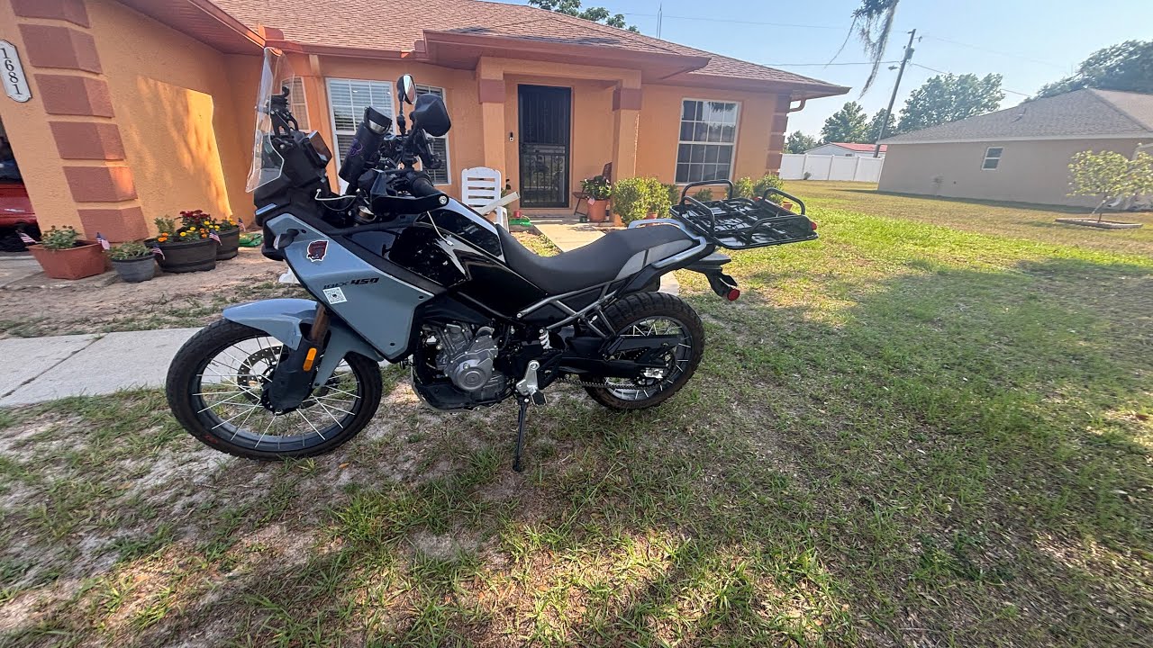 IBEX 450 1st Oil change. CFMOTO
