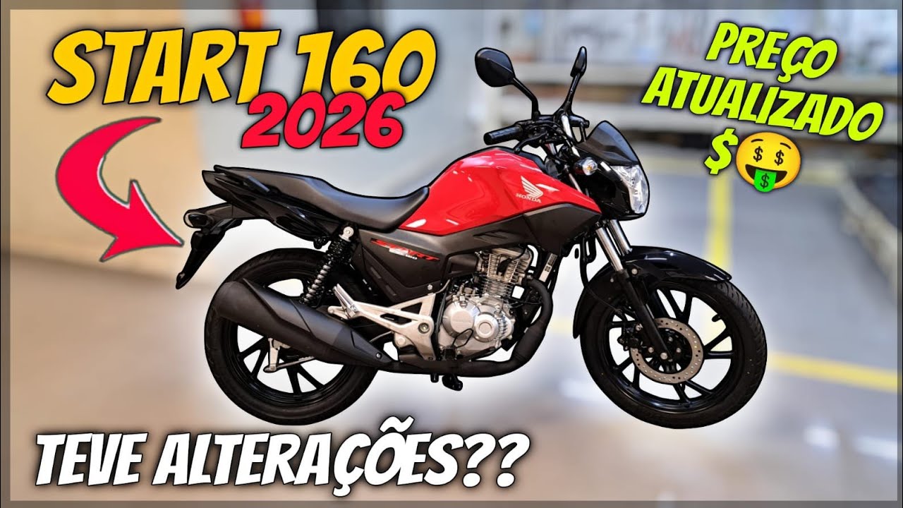 START 160 VERMELHO PER. 2026 EM DETALHES!!!