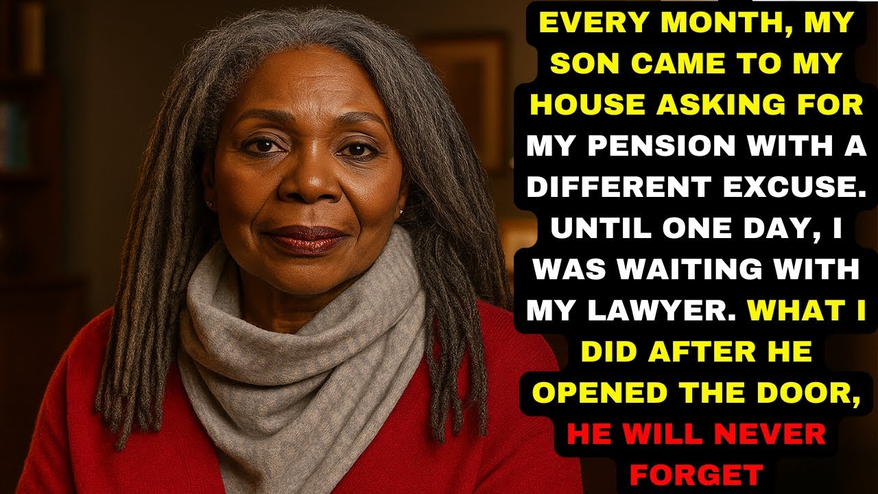 My Son Demanded My Pension Every Month&hellip;Until One Day I Waited There With Counsel