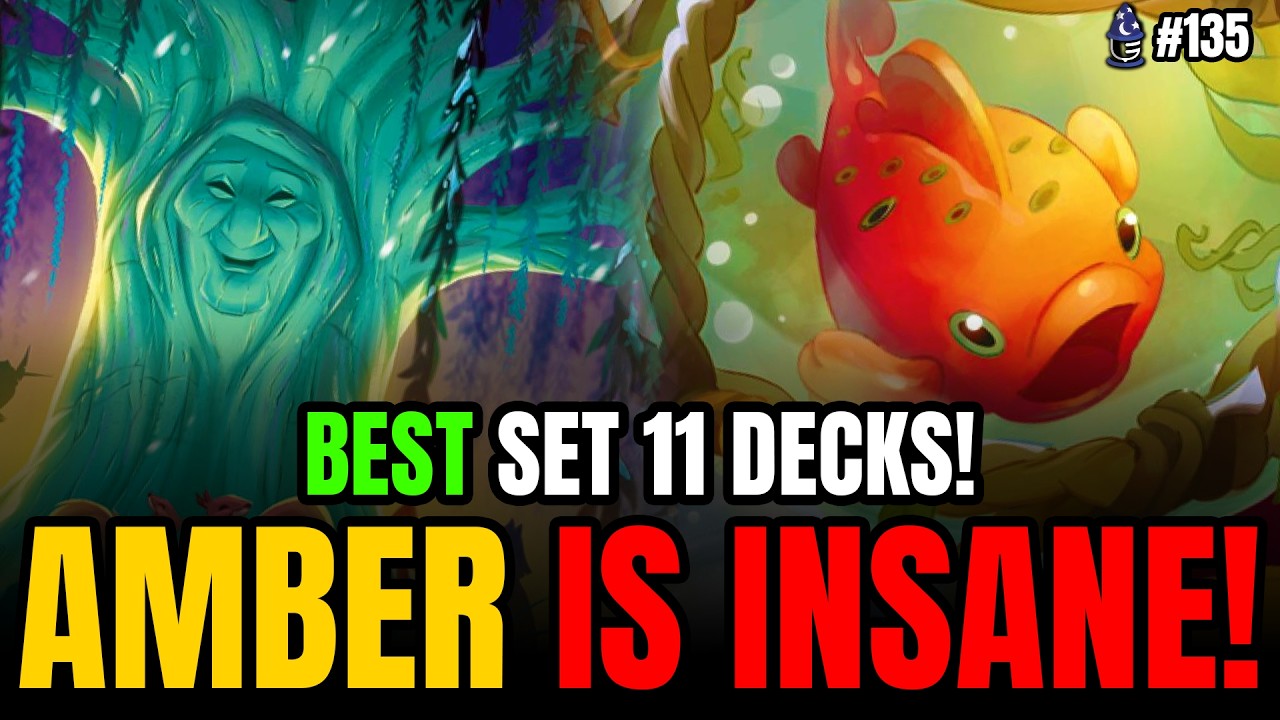 THE BEST DECKS FROM SET 11 ❄️ Is Amber TOO GOOD? | Podcana Episode 135 | Featuring Thiago! ✨