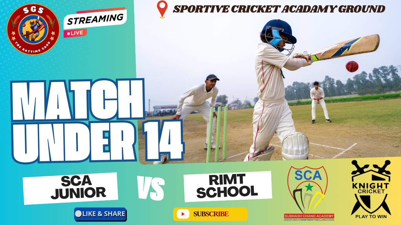 SCA JUNIOR VS  RIMT SCHOOL