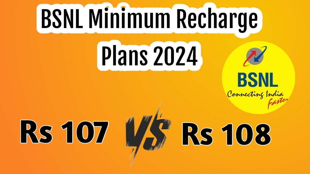 BSNL Rs107 vs Rs108 எது பெஸ்ட் Plans .....?