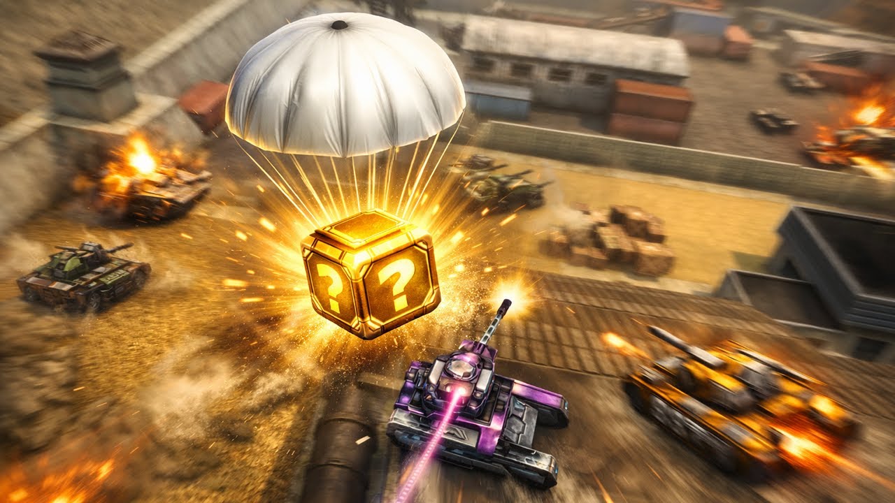 Tanki Online - 5 types of gold box takers