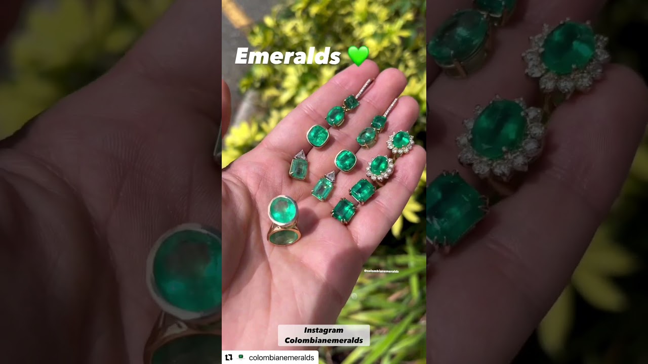 Get The Best Emerald EARRINGS For The Best PRICES! Halo, stud, and dangle styles