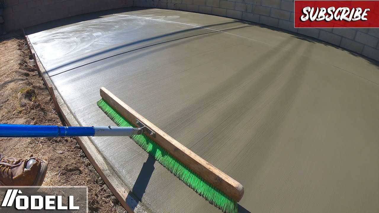 How to Pour a Massive Concrete Backyard Patio!