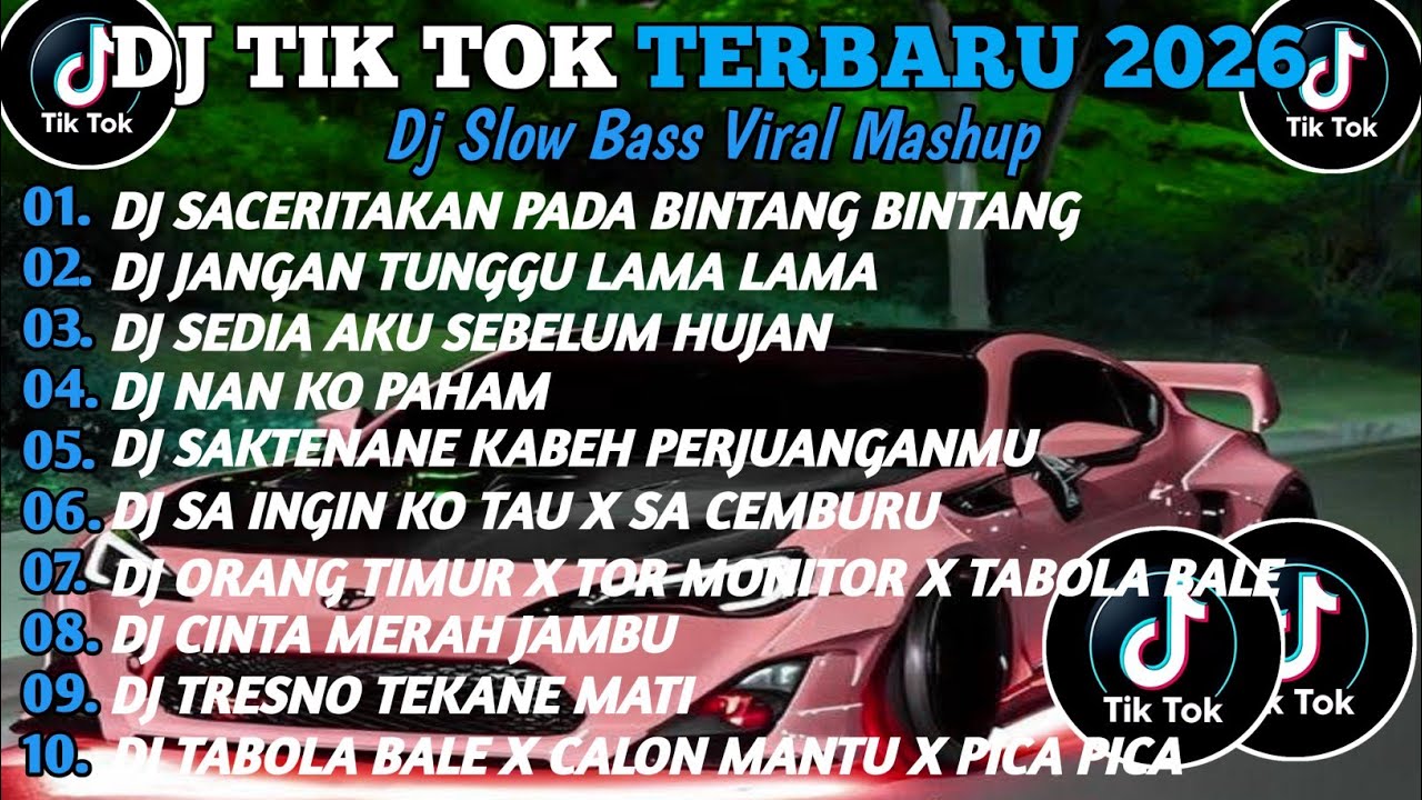DJ TIK TOK TERBARU 2026🎵DJ SA CERITAKAN PADA BINTANG BINTANG - JAUH KO PERGI🎵DJ JANGAN TUNGGU LAMA🎵