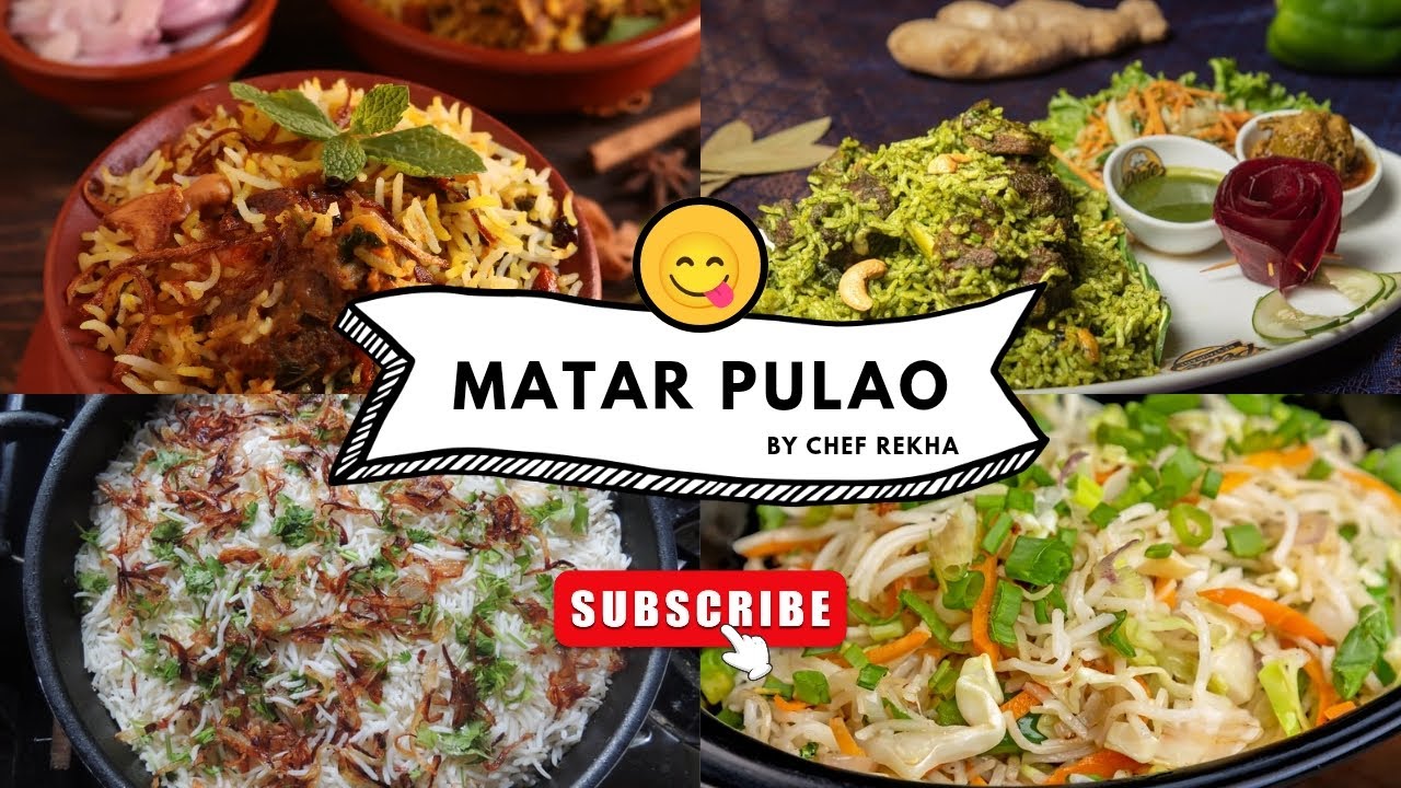 Desi Andaz mein Matar Pulao | Swaadisht aur comfort food
