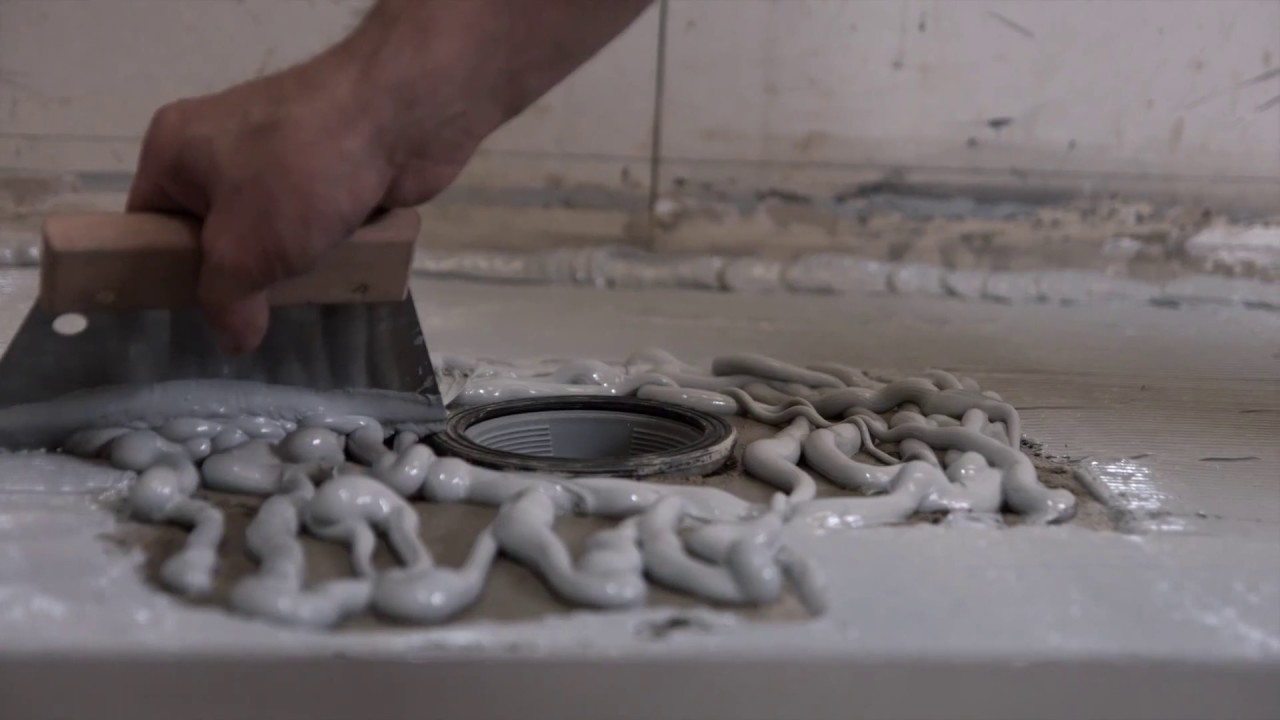 Solidsoft receveur a encastrer