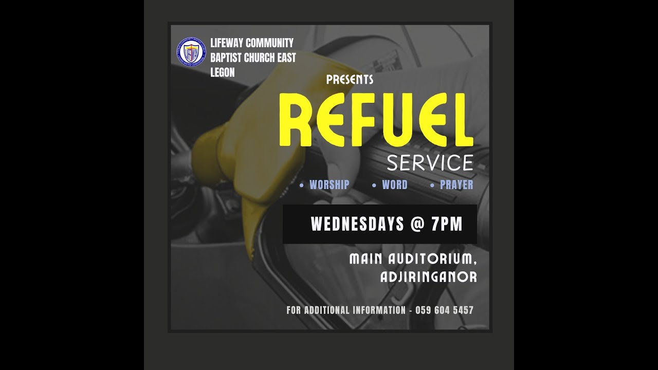 MID-WEEK - REFUEL SERVICE LIVE BROADCAST...