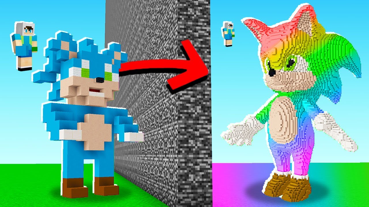 YAPI KAPIŞMALARINDA //SUPER BEBEK SONİC İLE ARKADAŞIMI TROLLEDİM - 😱 Minecraft