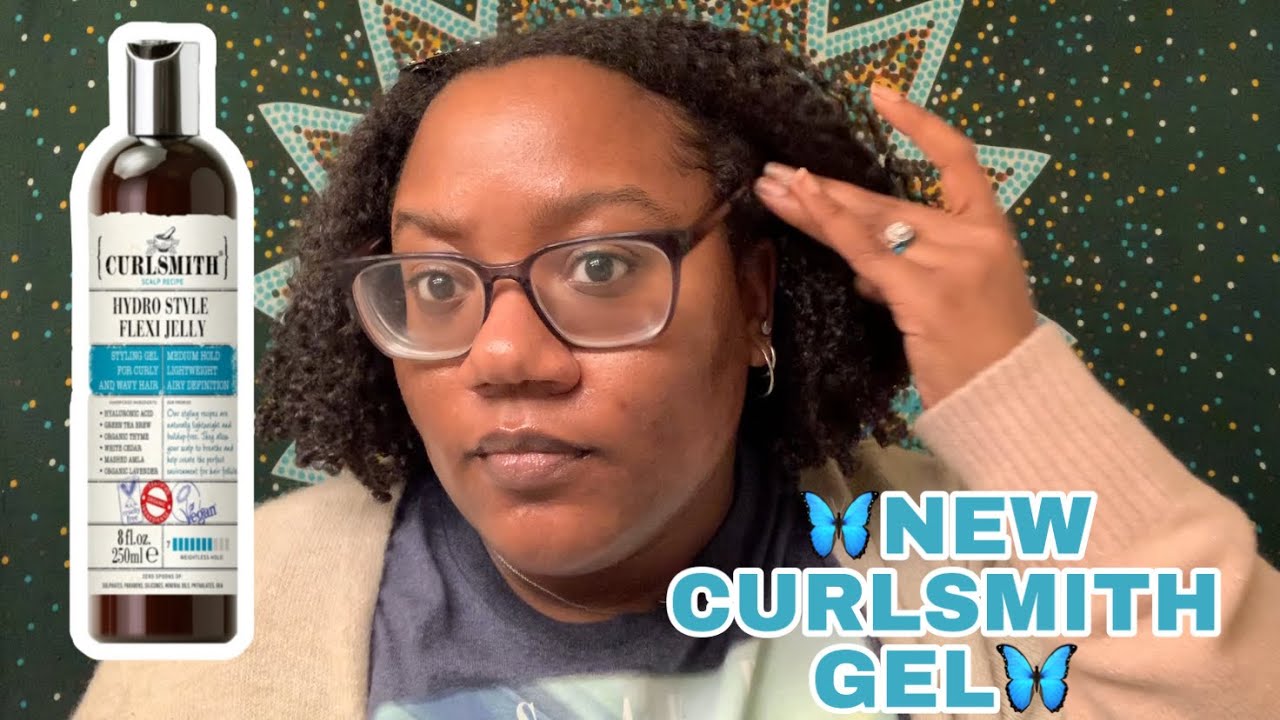CURLSMITH VEGAN WASH & GO #2 FT *NEW* HYDRO STYLE FLEXI JELLY | IS IT WORTH $27??? | Curly Tells