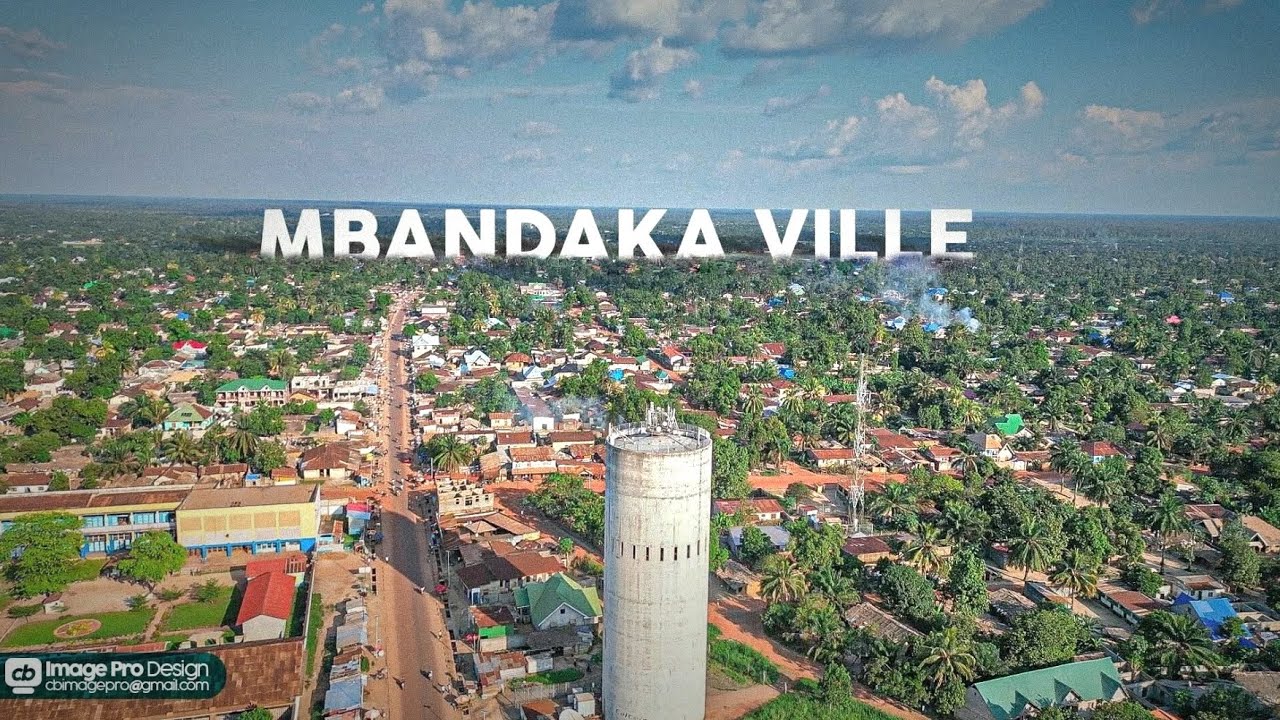 MBANDAKA EN DRONE ( BIENVENUE À MBANDAKA ÉQUATEUR RDC)