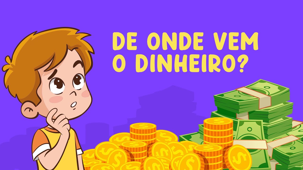 Educação financeira para criancas. A história do dinheiro!