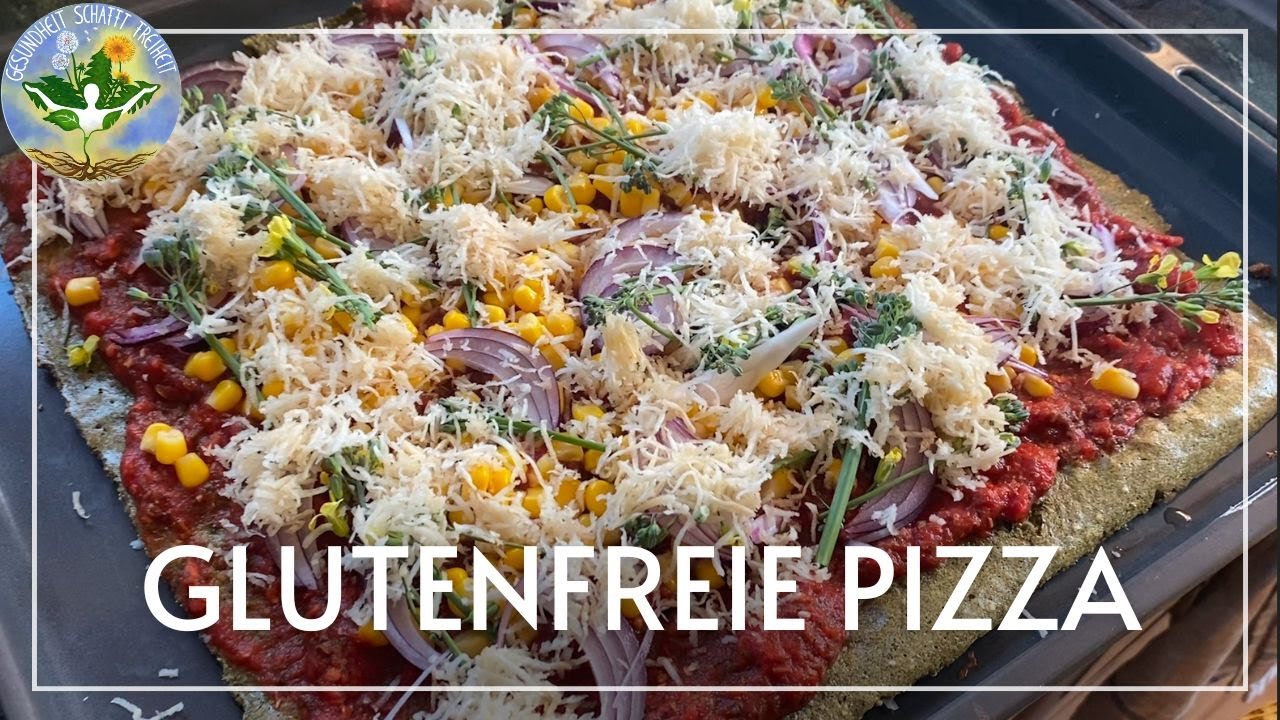 Glutenfreie Pizza - vollwertig pflanzlich