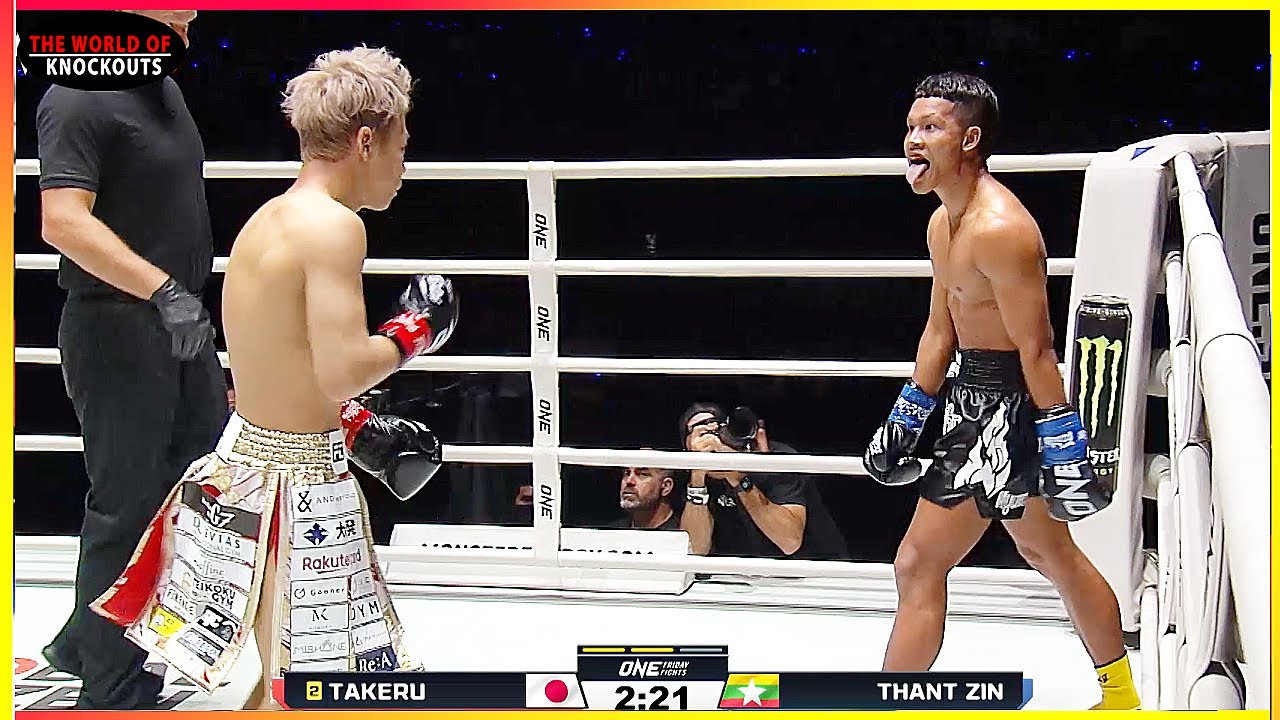 Takeru Segawa (Japan) vs Thant Zin (Myanmar) - KNOCKOUT, MUAY THAI HD
