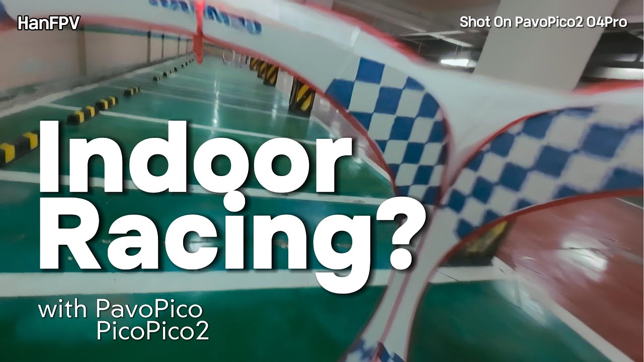 Mini FPV Drone Racing in an Underground Parking Garage | Cube Gates & Dive Lines 