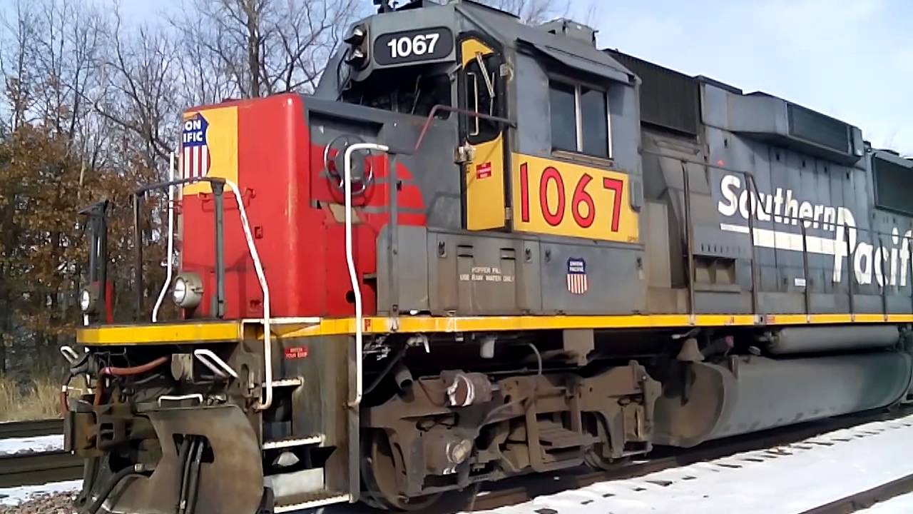 Abandoned Running Locomotive- EMD GP 60