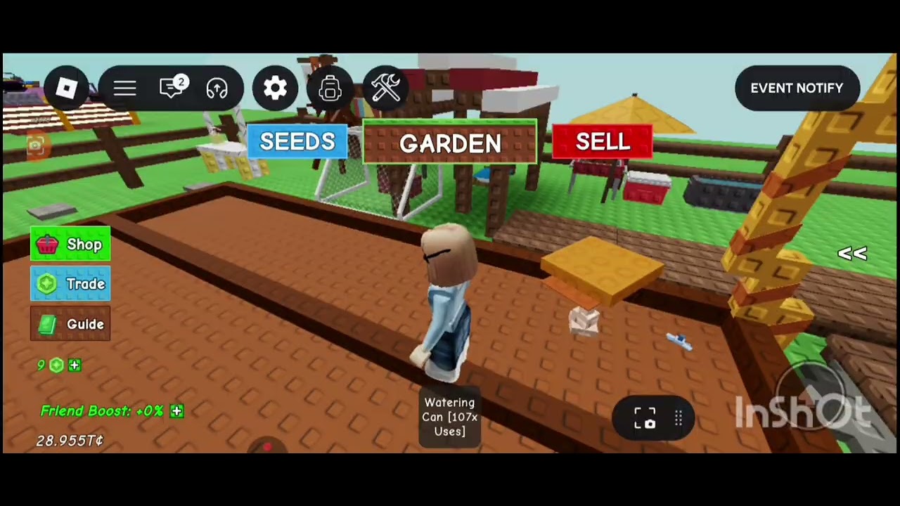 لعبت grow a garden اخيرا😅🌸