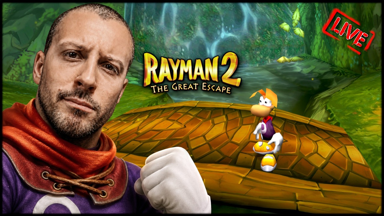 RAYMAN 2 👊 LEGENDARNA GIERECZKA! I FINAŁ #2 🔴 [NA ŻYWO]