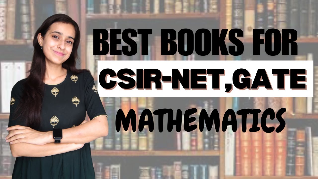 Best Books for CSIR-NET/GATE Mathematics | Neha Sitpal #csirnet #bestbooks