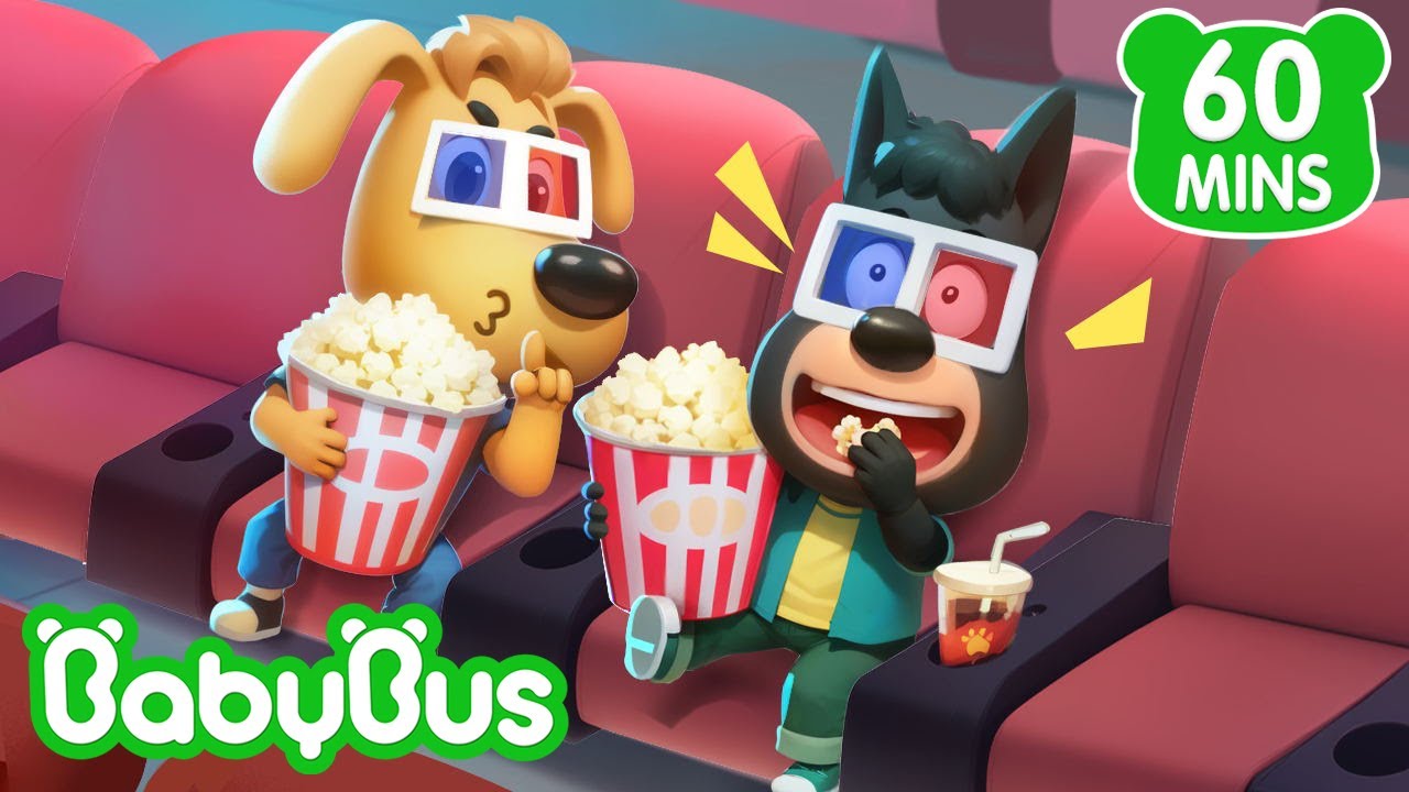 Cinema 🎞️ | Detetive Labrador Compilação | Desenhos Animados & Desenhos Infantis 🐼 por BabyBus