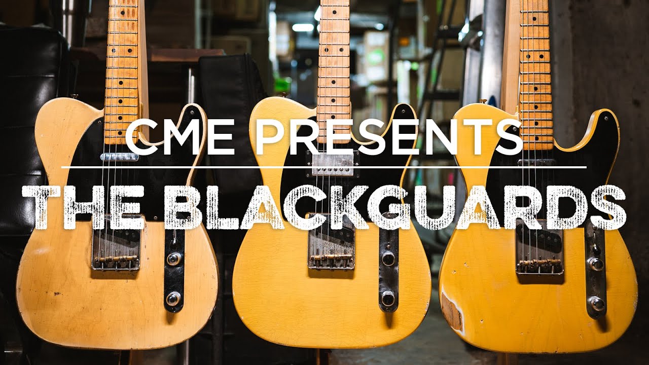 The Blackguards '51 & '53 Tele, & '53 Esquire | CME Vintage Demo | Shelby Pollard