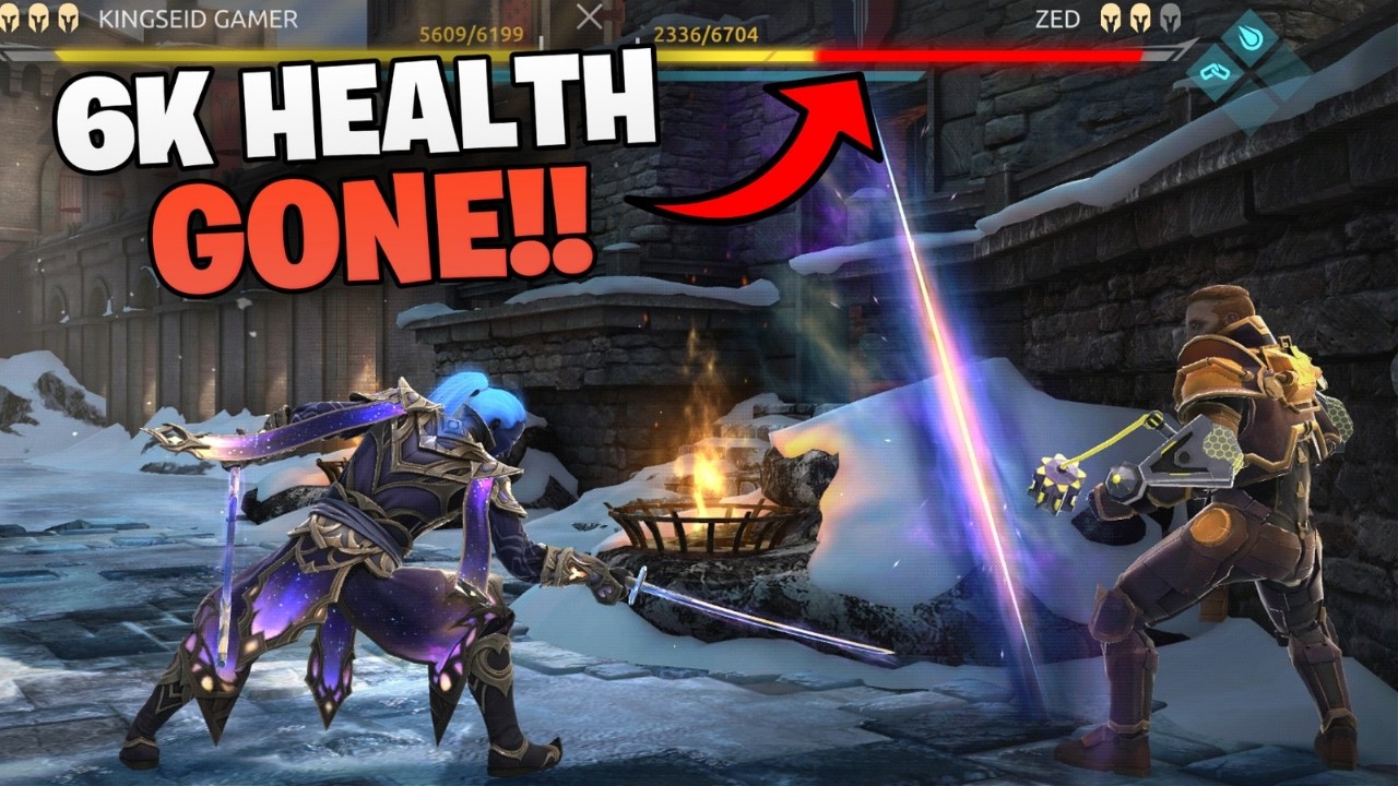 ITU Destroyed Them All 🔥| Using ITU & Lynx 💀 | Shadow Fight 4 Arena Gameplay