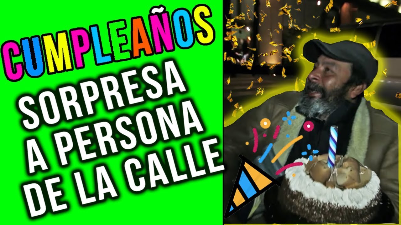 Le festejamos el cumpleaños a persona de la  calle y nos dio la mejor lección. // Mensajeros urbanos