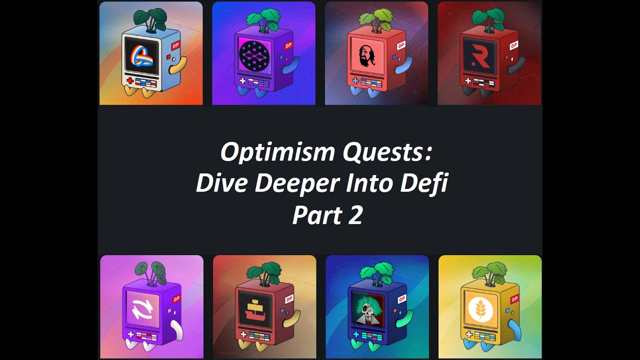 Optimism Quests: Dive Deeper Into DeFi...Part 2
