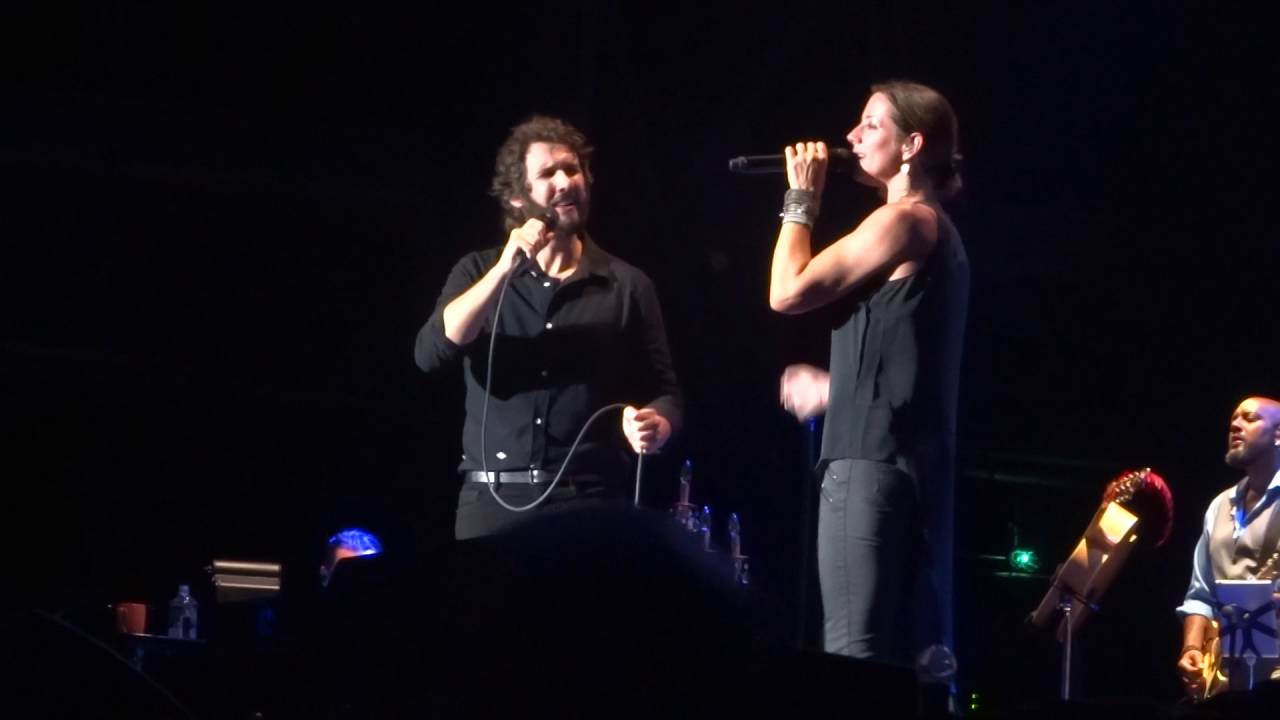 Run - Josh Groban & Sarah McLachlan - Blue Hills Bank Pavilion, Boston - 7.30.16