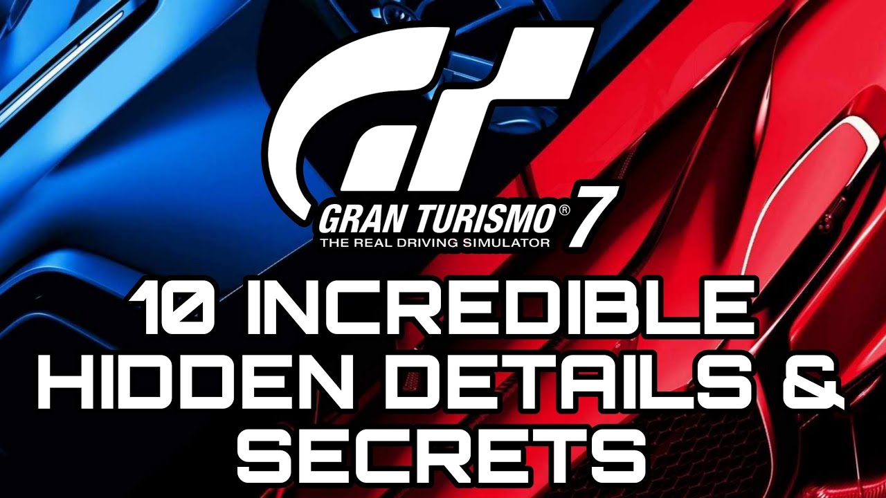 10 INCREDIBLE Hidden Details & Secrets in Gran Turismo 7!