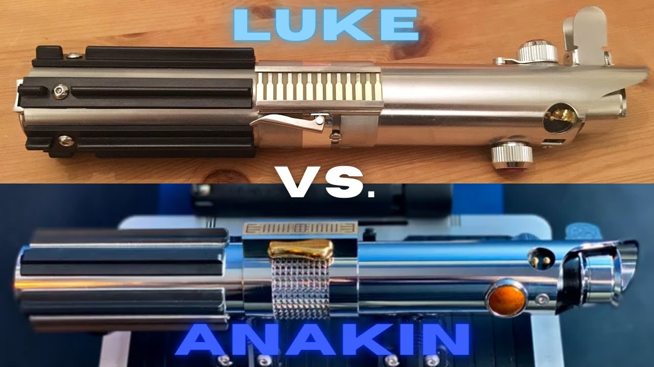 Luke Skywalker vs. Anakin Skywalker's Lightsaber