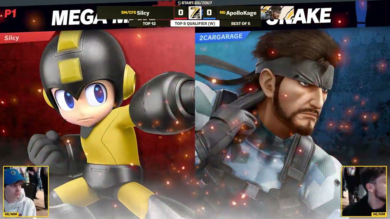 The Zou 7 - Apollokage (Snake) Vs Silcy (Megaman) - Winners Top 8 Qualifier