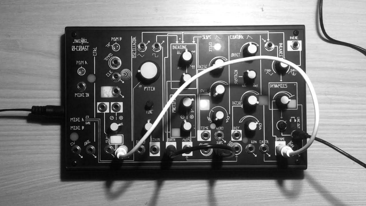 droning with makenoise's 0-coast || chelidon frame