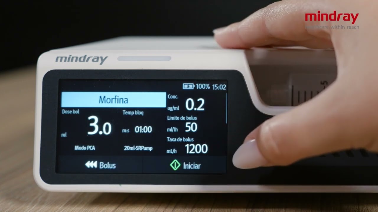 MINDARY | Bomba de seringa eSP PCA  | Configurações