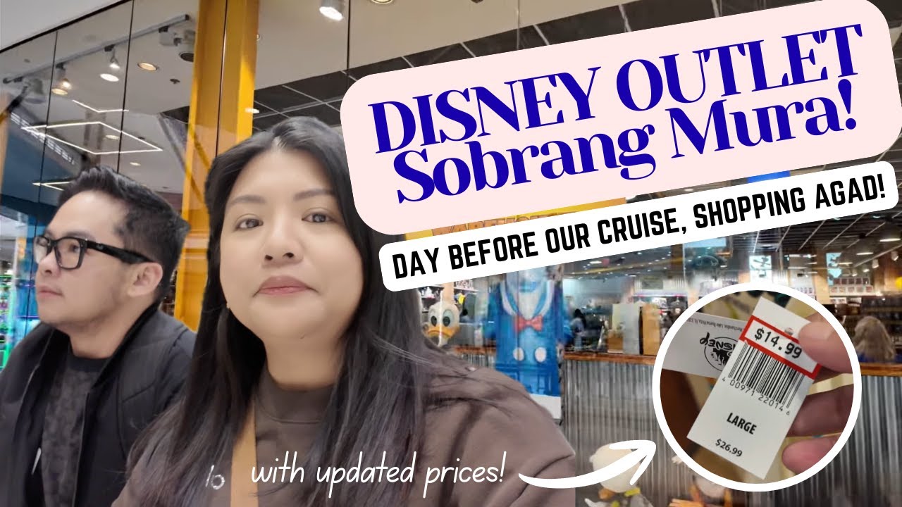 Disney Outlet Shopping - Shopping Muna Before Our Disney Cruise! | Filipinos in Canada | Pinoy Vlog