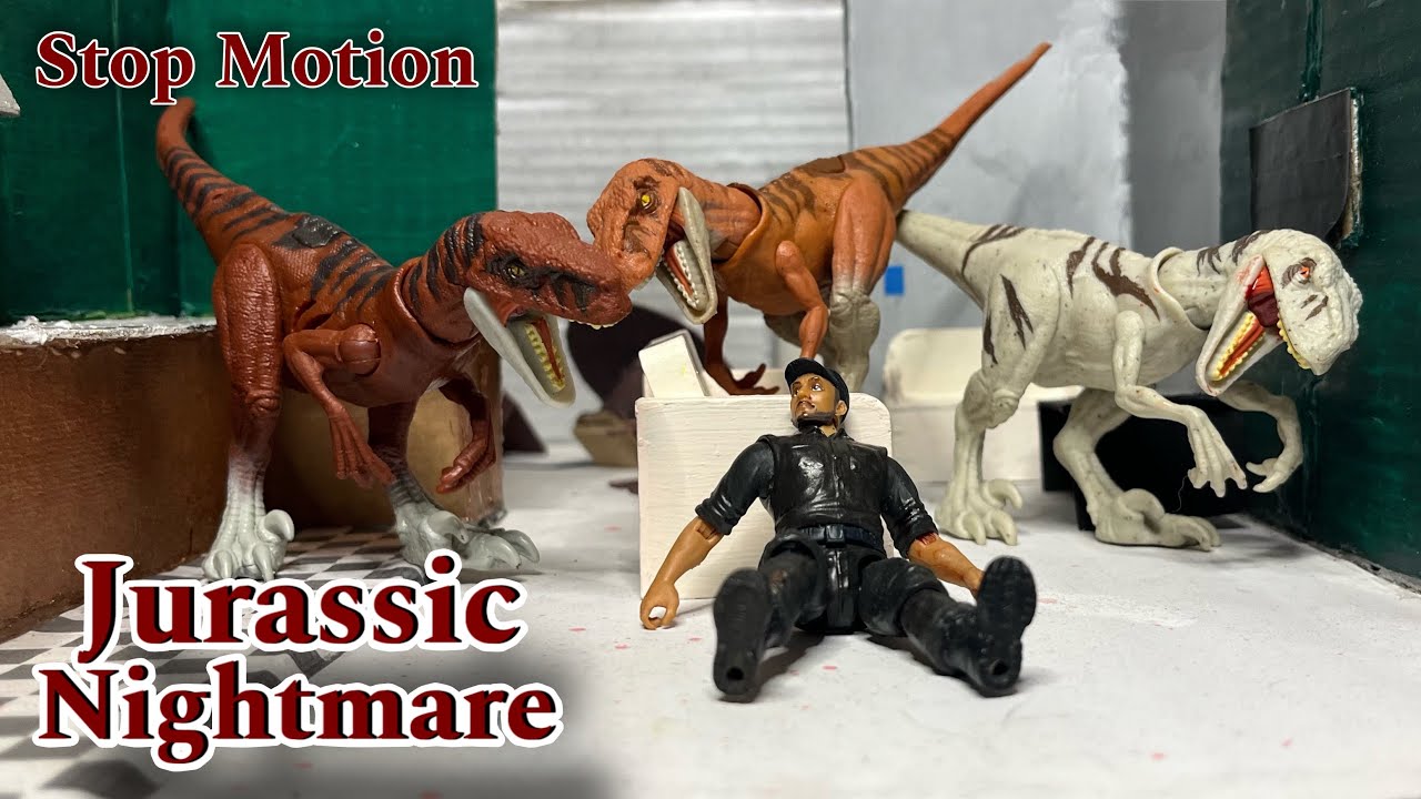 JURASSIC NIGHTMARE: Atrociraptor Squad Breakout Jurassic World Chaos Theory Dinosaur Battles